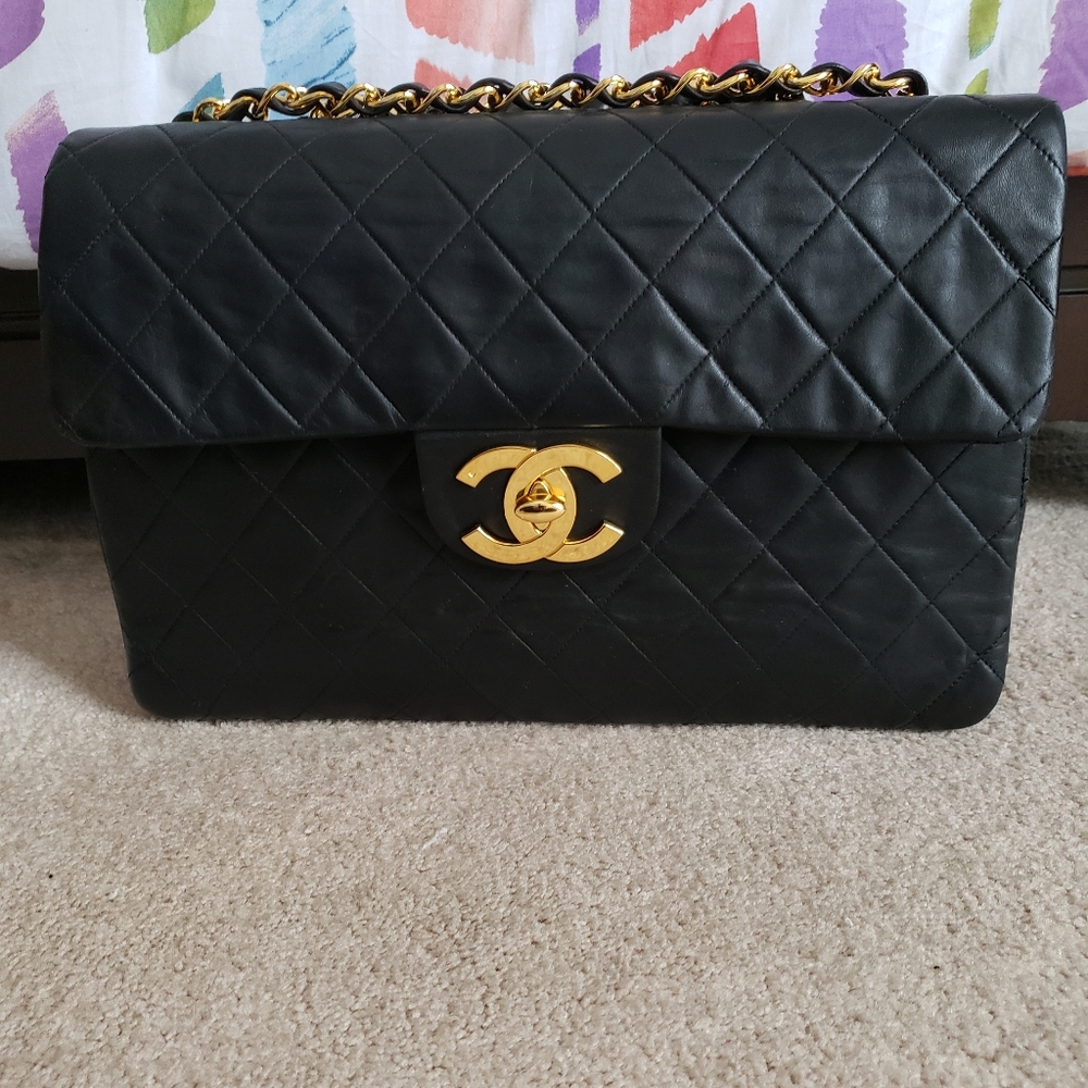 Vintage Chanel Maxi Bag